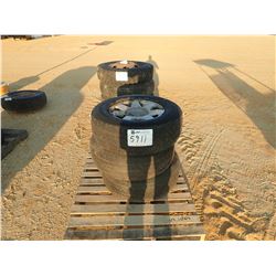 (3) P265/70R17 TIRES W/ALUMINUM RIMS