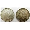 Image 1 : 1896 & 1899-O MORGAN DOLLARS BU/UNC