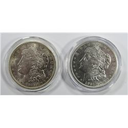 1921 & 1921-D MORGAN SILVER DOLLARS