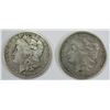 Image 1 : 1892-O & 1878-S MORGAN SILVER DOLLARS