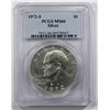 Image 6 : 2-PCGS SILVER COINS; 1972-S SILVER IKE