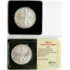 Image 1 : 2001 & 2005 .999 SILVER EAGLES U.S. $1 COINS