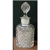 Image 1 : Nice un-marked vintage pressed glass cologne bott
