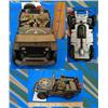 Image 1 : Vintage Toy Willis MP Army Jeep with original lab