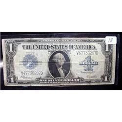 1923 Large $1.00 Silver Certificate   VG  (Writin