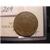 Image 1 : 1867 Two Cent Piece  F