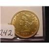 Image 1 : 1881 $10.00 Liberty Gold Coin  XF