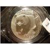 Image 1 : 2001 1 oz. Silver Panda Coin   BU