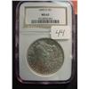 Image 1 : 1990-O Morgan Silver Dollar  NGC  MS 62