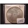 1885 Morgan Silver Dollar  BU
