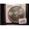1886 Morgan Silver Dollar  MS 63
