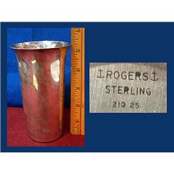 5oz Rogers Sterling Tumbler in good condition, no