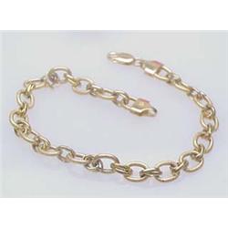 14kt yellow gold link bracelet 3.2gr 7