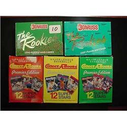 (5) Packs of Baseball Cards - Donruss Rookies 90-