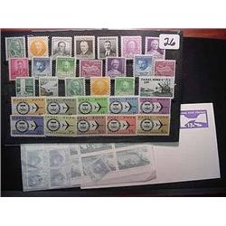 (40) Canal Zone Stamps - Mostly Mint Never Hinged