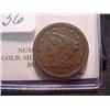 Image 1 : 1855 Half Cent Piece  XF