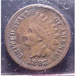 1883 Indian Head Cent  XF-40