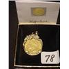 Image 1 : 1811 Napoleon 20 Franc in 14 Kt. Bezel