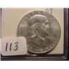 Image 1 : 1954-D Franklin Half Dollar  MS 63