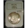 Image 1 : 1879-S Morgan Silver Dollar   NGC  MS 63   Proof 