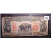 Image 1 : 1901 $10.00 Famous Buffalo United States Note  Go