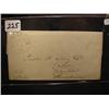 Image 1 : 1832 Stampless Cover - (Lancaster, Pa.)  Manuscri