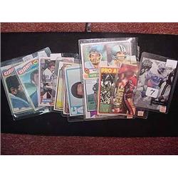 (12) Football Trading Cards -Sanders, Smith, Rice