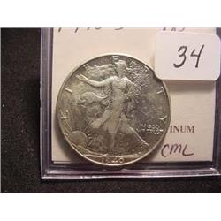 1940-S Walking Liberty Half Dollar  BU