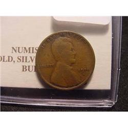 1914-D Lincoln Cent  VG