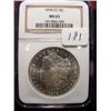 Image 1 : 1878-CC Morgan Silver Dollar  NGC  MS 63