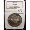 Image 1 : 1882-S Morgan Silver Dollar  NGC  MS 64  Proof-Li