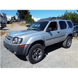 D6 --  2002 NISSAN X-TERRA SE , Grey , 242339  KM's