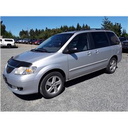 A1 --  2003 MAZDA MPV , Grey , 138797  KM's No Reserve