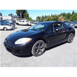 E4 --  2008 MITSUBUSHI ECLIPSE GS , Black , 181000  KM's