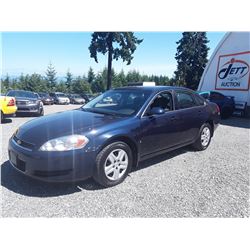 C2 --  2008 CHEVROLET IMPALA LS , Blue , 173106  KM's