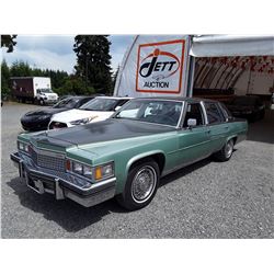 A12 --  1979 CADILLAC FLEETWOOD , Green , 47236  MILES
