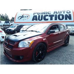 H4 --  2009 DODGE CALIBER SRT-4 , Red , 69149  KM's