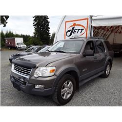 E1 --  2006 FORD EXPLORER XLT , Brown , 244841  KM's