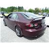 Image 4 : J5 --  2006 MAZDA 6 , Red , 246363  KM's