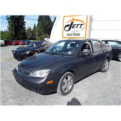 C6 --  2007 FORD FOCUS ZX4  , Grey , 161412  KM's