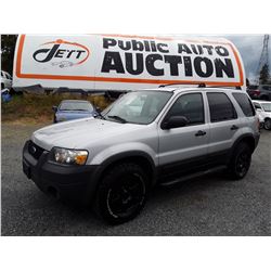 K3 --  2005 FORD ESCAPE , Grey , 241346  KM's