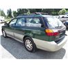 Image 4 : L3 --  2002 SUBARU LEGACY OUTBACK , Green , 230312  KM's