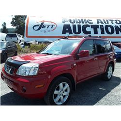 H1 --  2006 NISSAN X-TRAIL XE , Red , 187274  KM's
