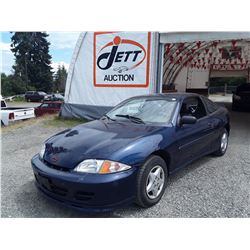 A4 --  2002 CHEVROLET CAVALIER  , Blue , 202766  KM's