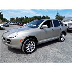 G4 --  2005 PORSCHE CAYENNE S  , Brown , 219752  KM's
