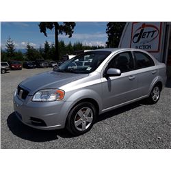 A3 --  2009 PONTIAC G3 , Grey , 118842  KM's