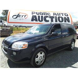 A3 --  2007 CHEV UPLANDER LS , Blue , 231252  KM's