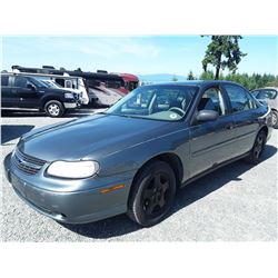 A9 --  2003 CHEV MALIBU , Grey , 236981  KM's  " No Reserve"