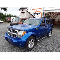 B4 --  2007 DODGE NITRO , Blue , 245094  KM's