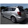 Image 4 : E4 --  2004 PONTIAC VIBE , Grey , 260753  KM's